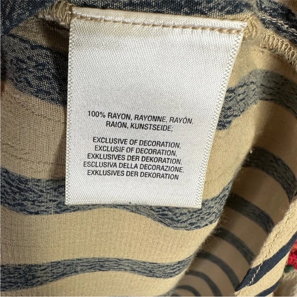 Anthropologie Embroidered Long Sleeve Top - Picture 9 of 9